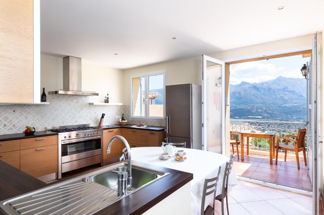 U Piazzale Villa Santa-Reparata-di-Balagna Ngoại thất bức ảnh